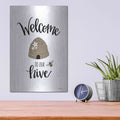 'Welcome To Our Hive' by Lisa Larson – Metal Wall Art, 12x16 room view