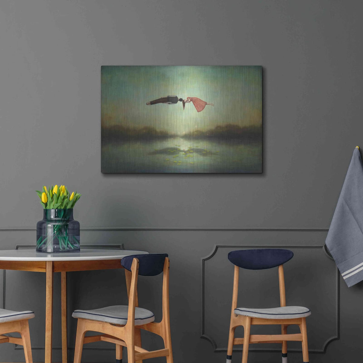 'Dreamers Meeting Place' by Duy Huynh – Metal Wall Art, 36x24 room view