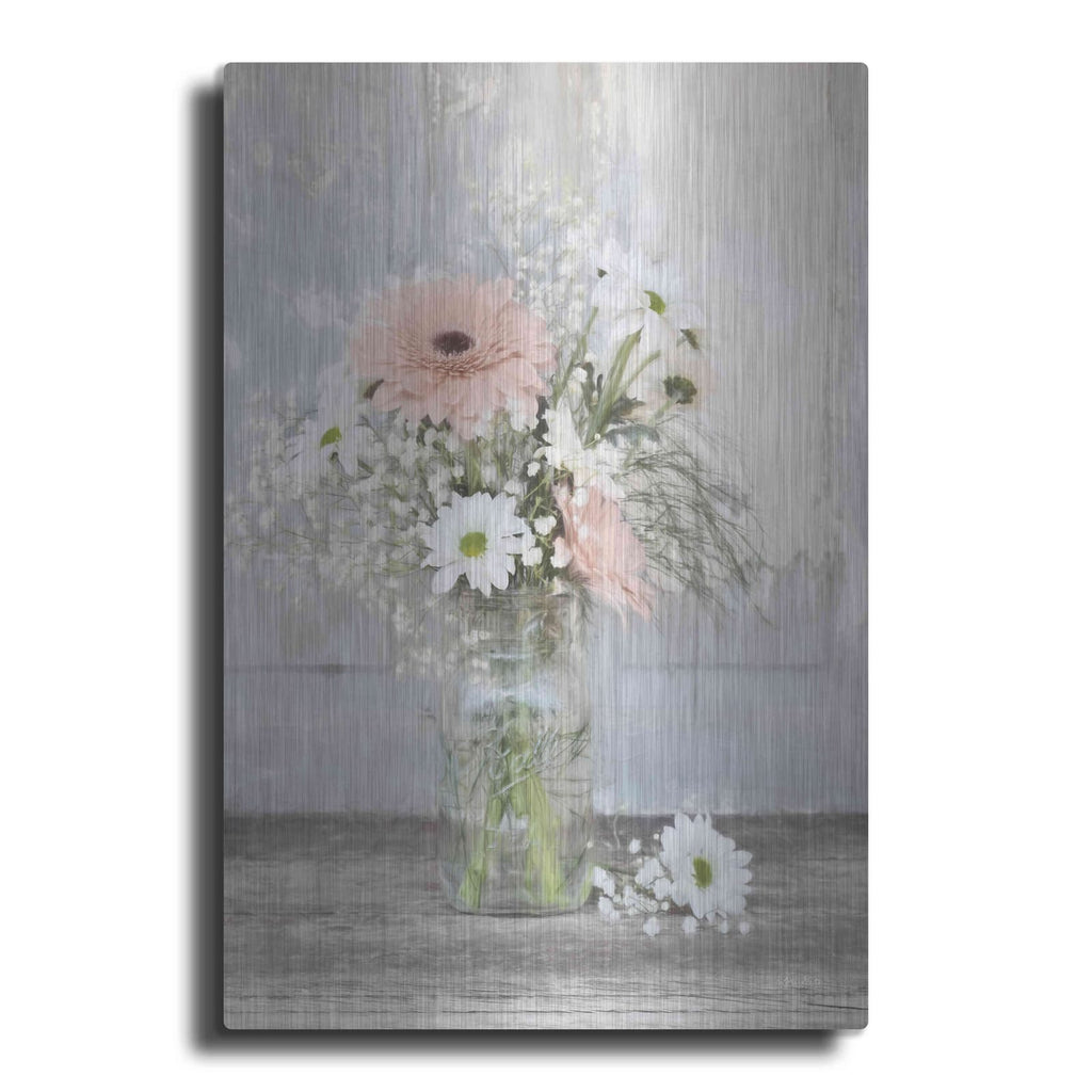 'Farmhouse Floral III' by Lori Deiter – Metal Wall Art