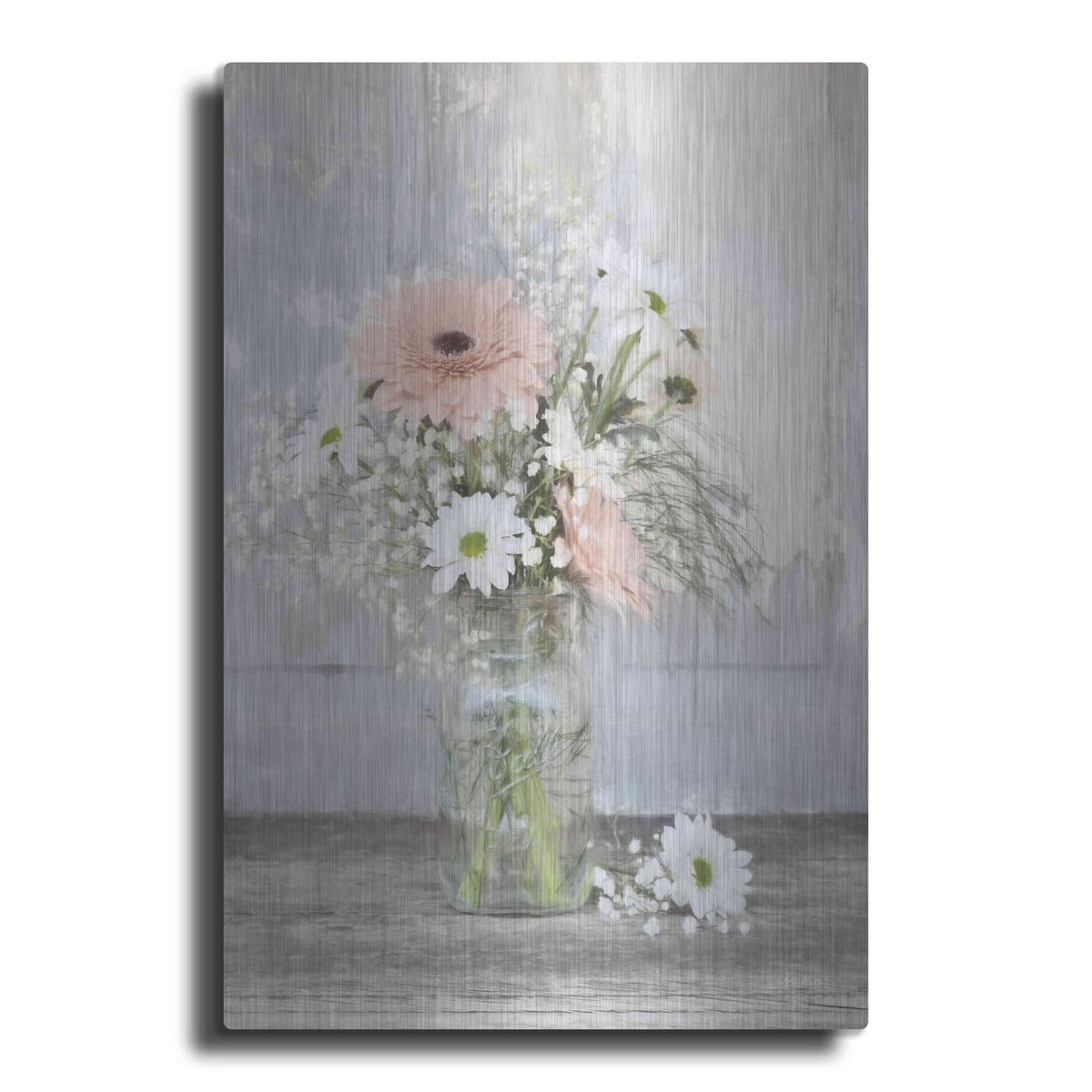 'Farmhouse Floral III' by Lori Deiter – Metal Wall Art