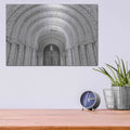 'Masonic Entrance' by Lori Deiter – Metal Wall Art, 16x12 room view