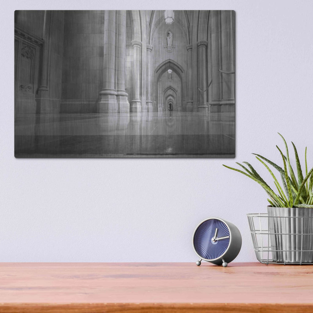 'National Cathedral' by Lori Deiter – Metal Wall Art, 16x12 room view