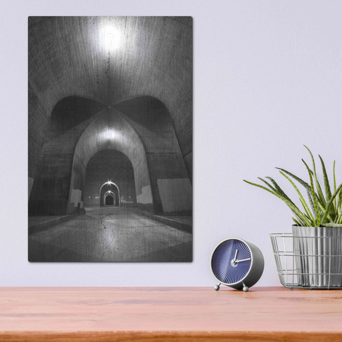 'Beneath The State Street Bridge' by Lori Deiter – Metal Wall Art, 12x16 room view