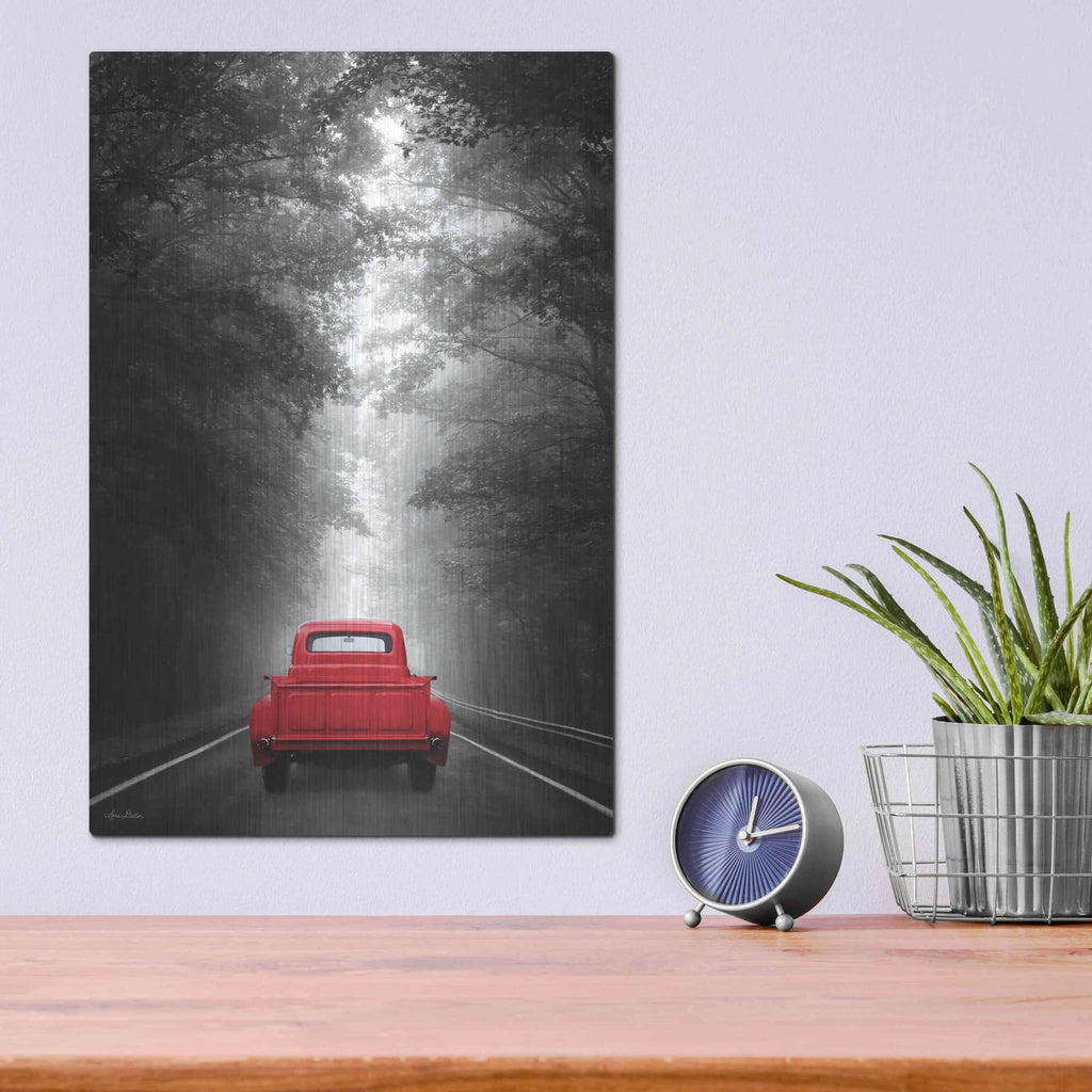 'Just Drive' by Lori Deiter – Metal Wall Art, 12x16 room view