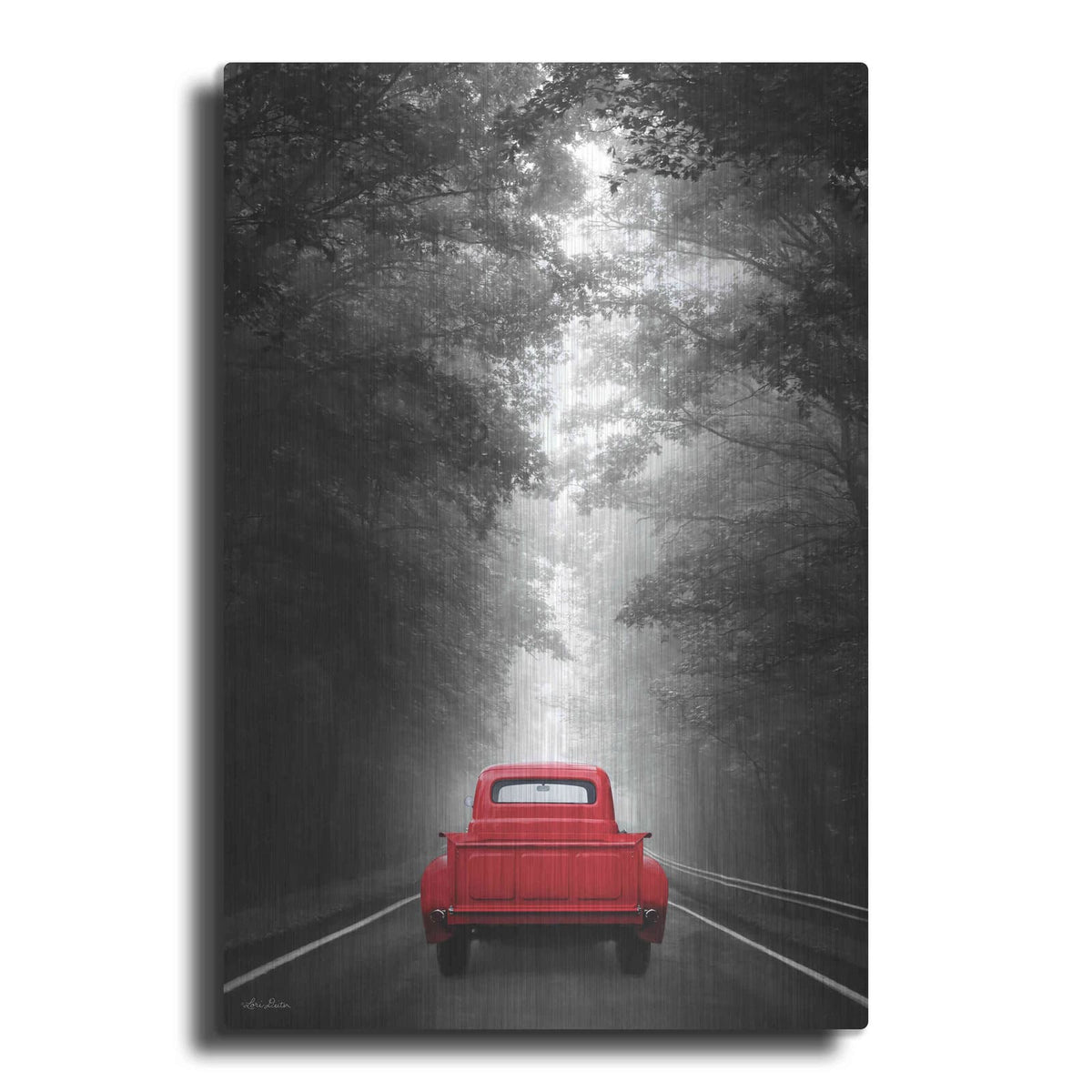 'Just Drive' by Lori Deiter – Metal Wall Art