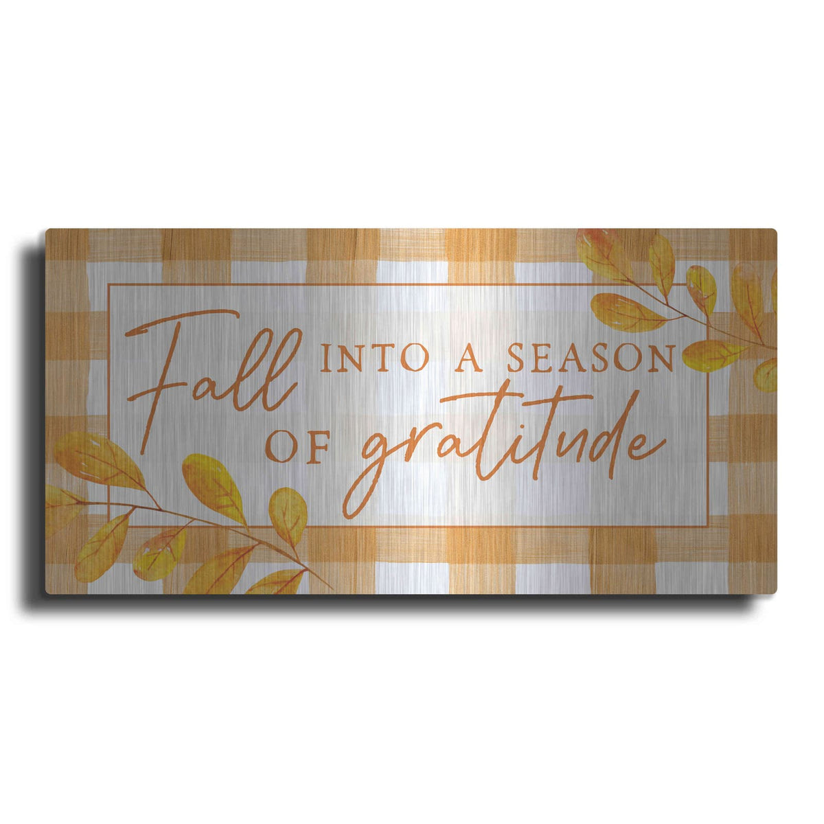 'Season of Gratitude' by Lux + Me – Metal Wall Art