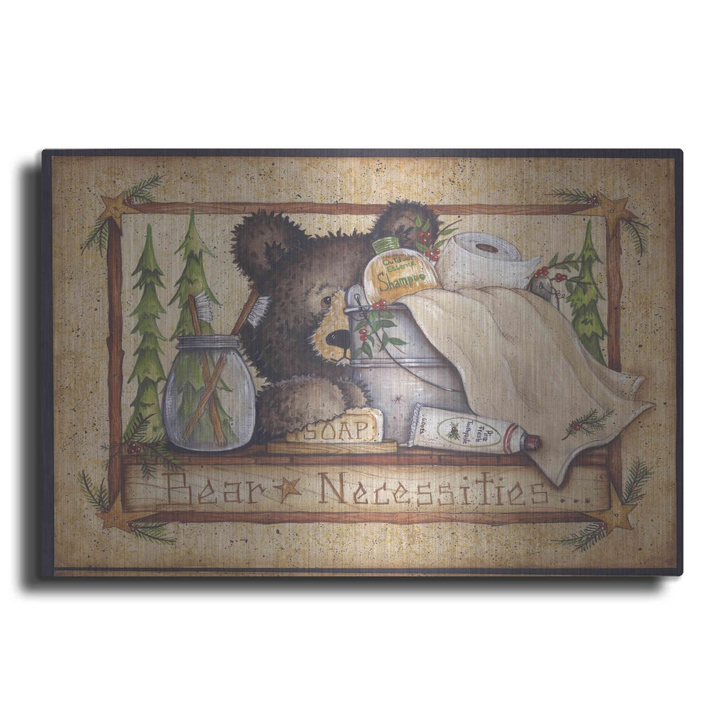 'Bear Necessities' by Mary Ann June – Metal Wall Art
