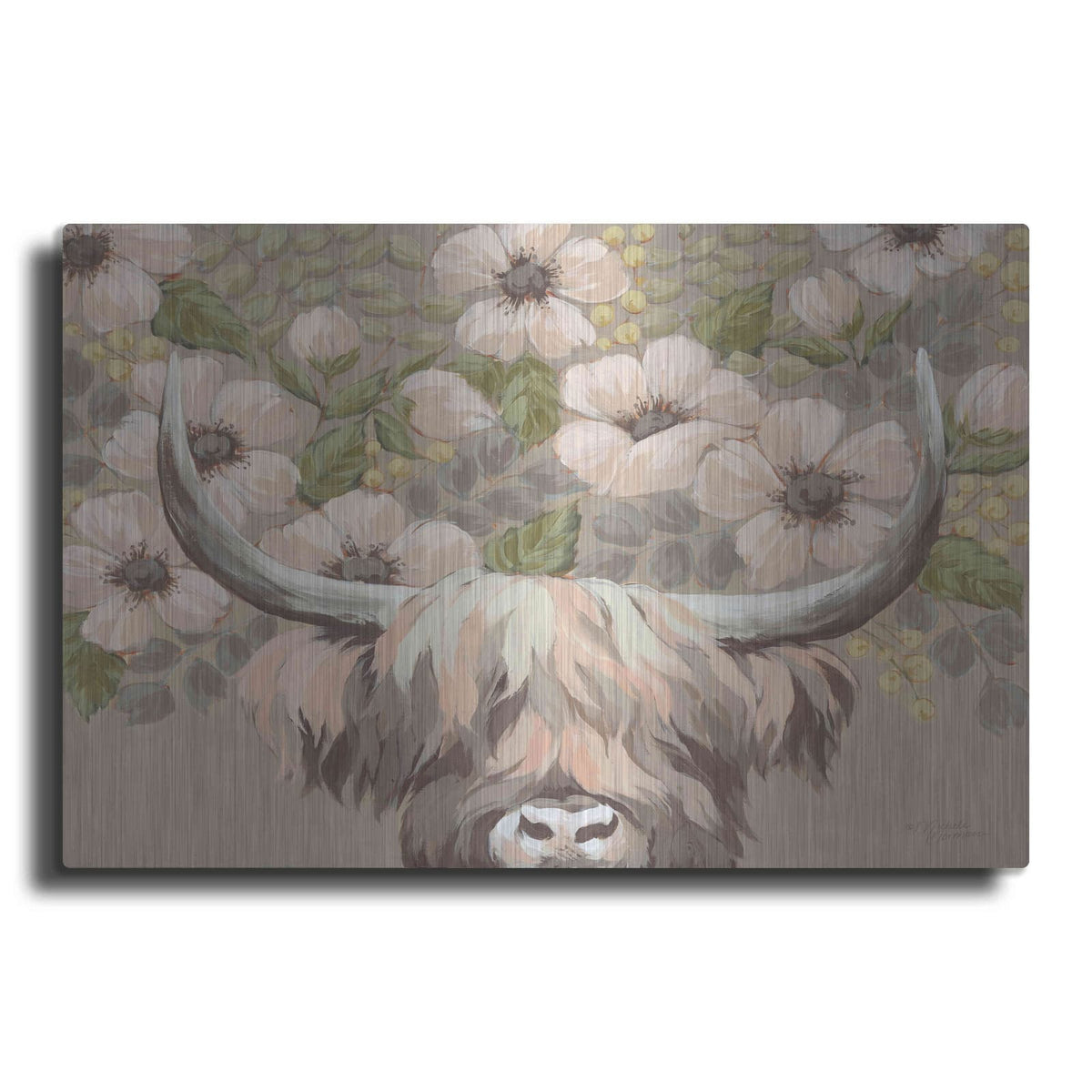 'The Highland Highness' by Michele Norman – Metal Wall Art