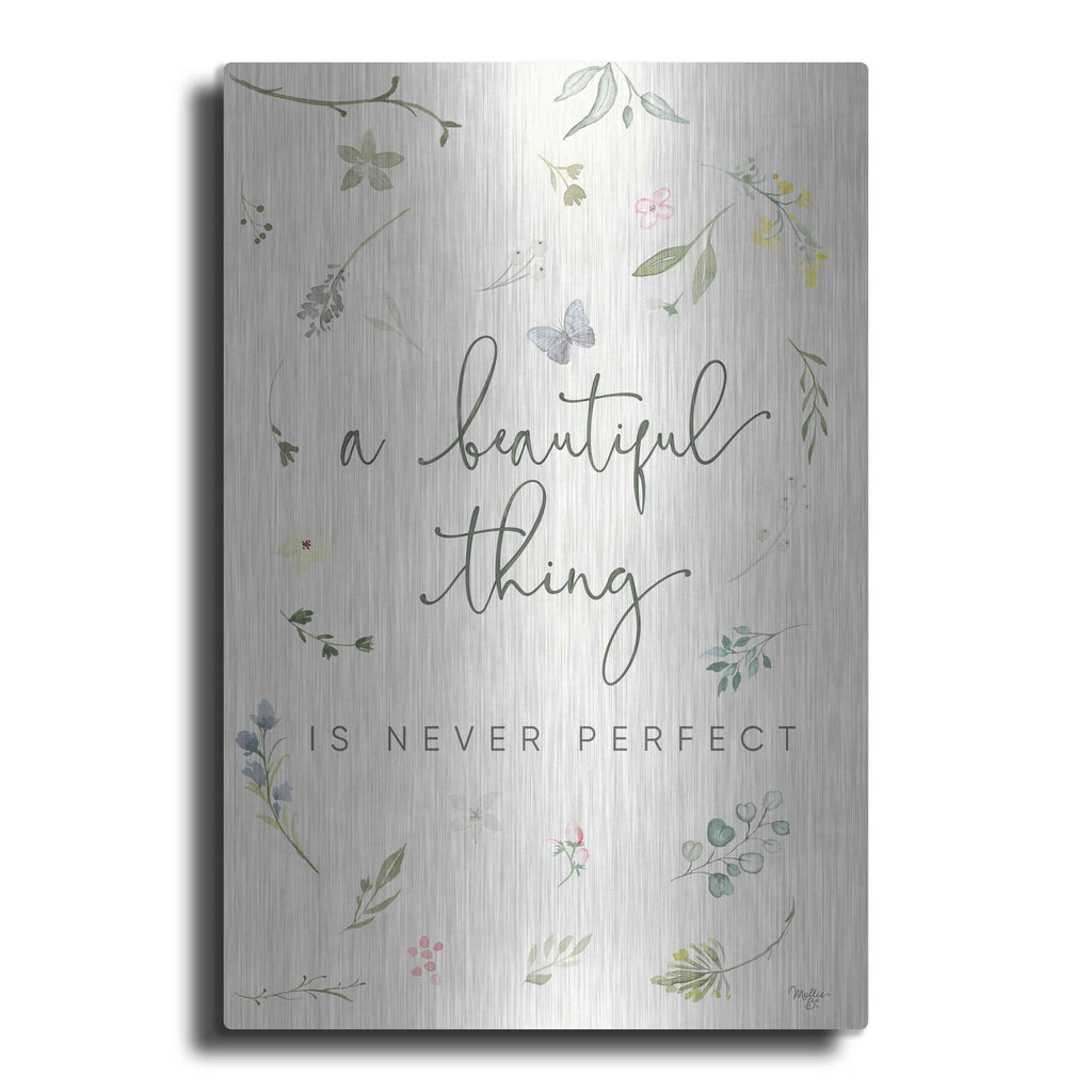 'A Beautiful Thing' by Mollie B Art – Metal Wall Art
