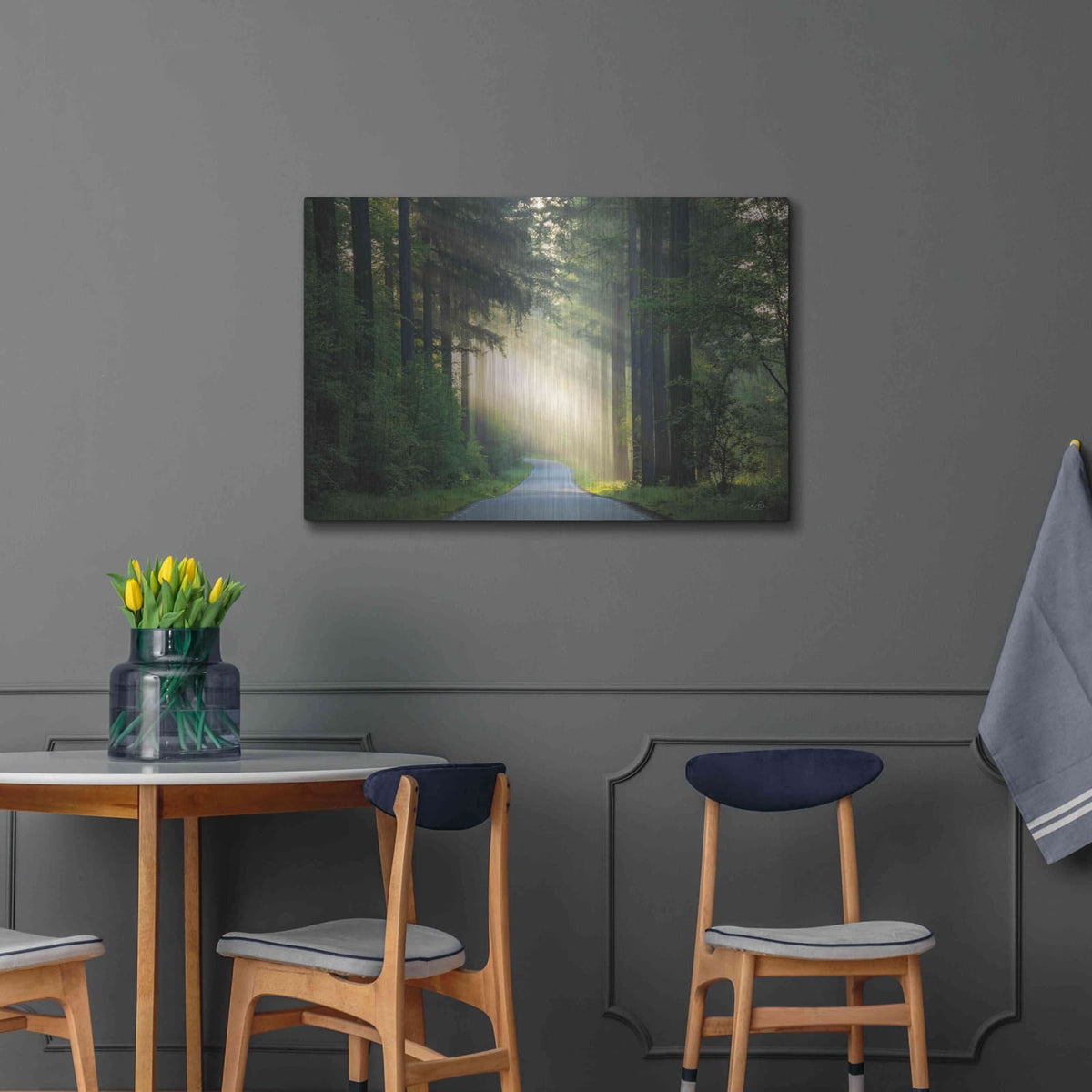'The Road' by Martin Podt – Metal Wall Art, 36x24 room view
