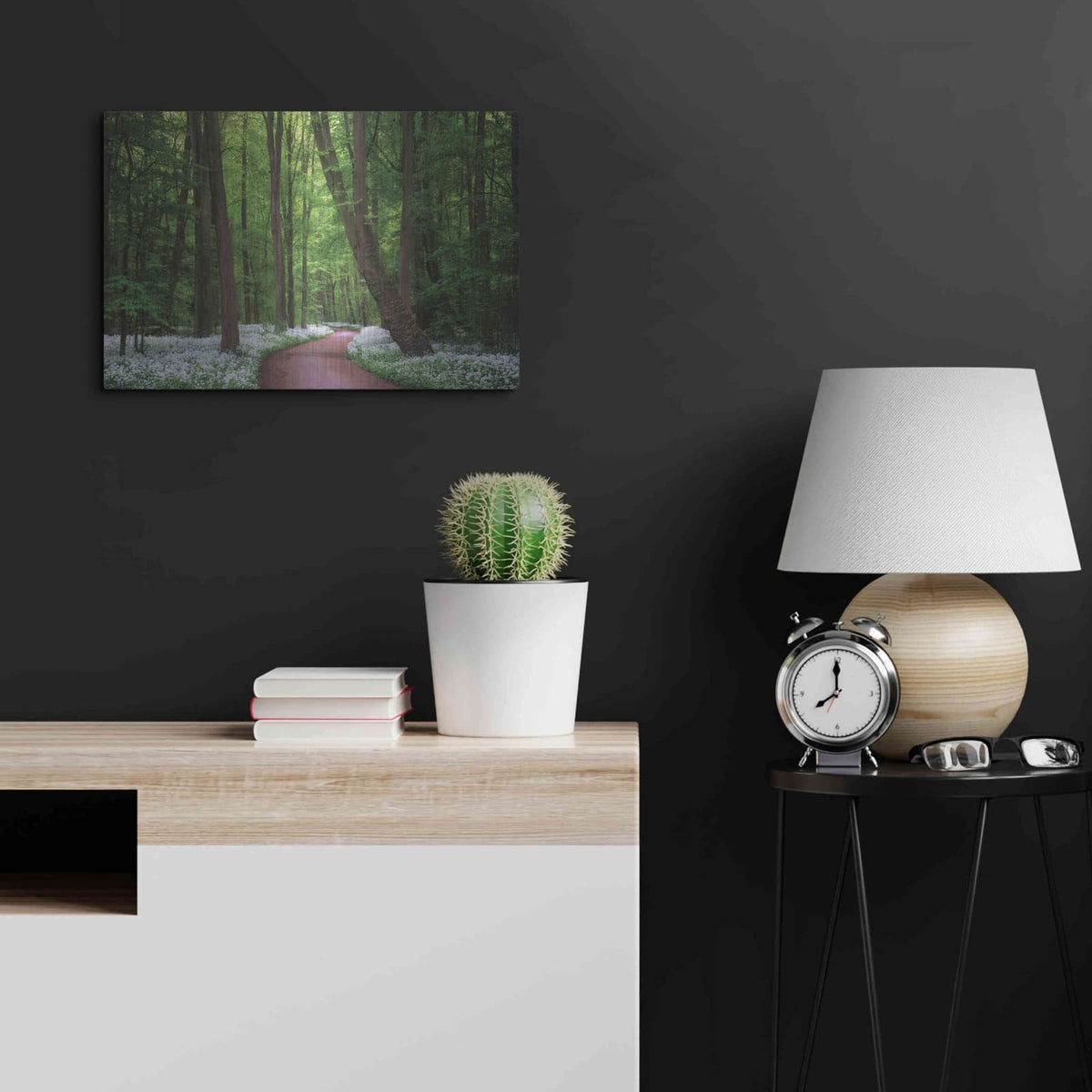 'Fragrant Road' by Martin Podt – Metal Wall Art, 24x16 room view