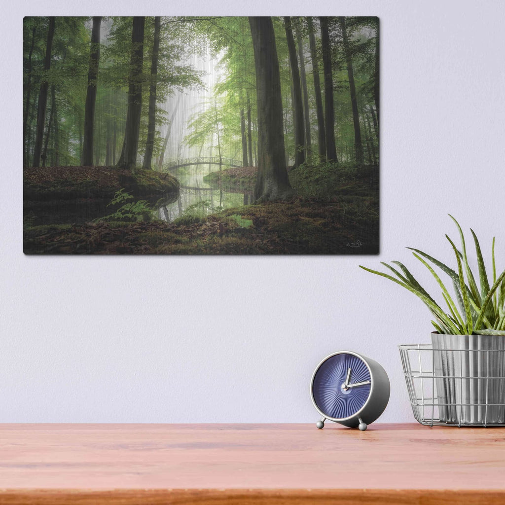 'On a Beautiful Morning' by Martin Podt – Metal Wall Art, 16x12 room view