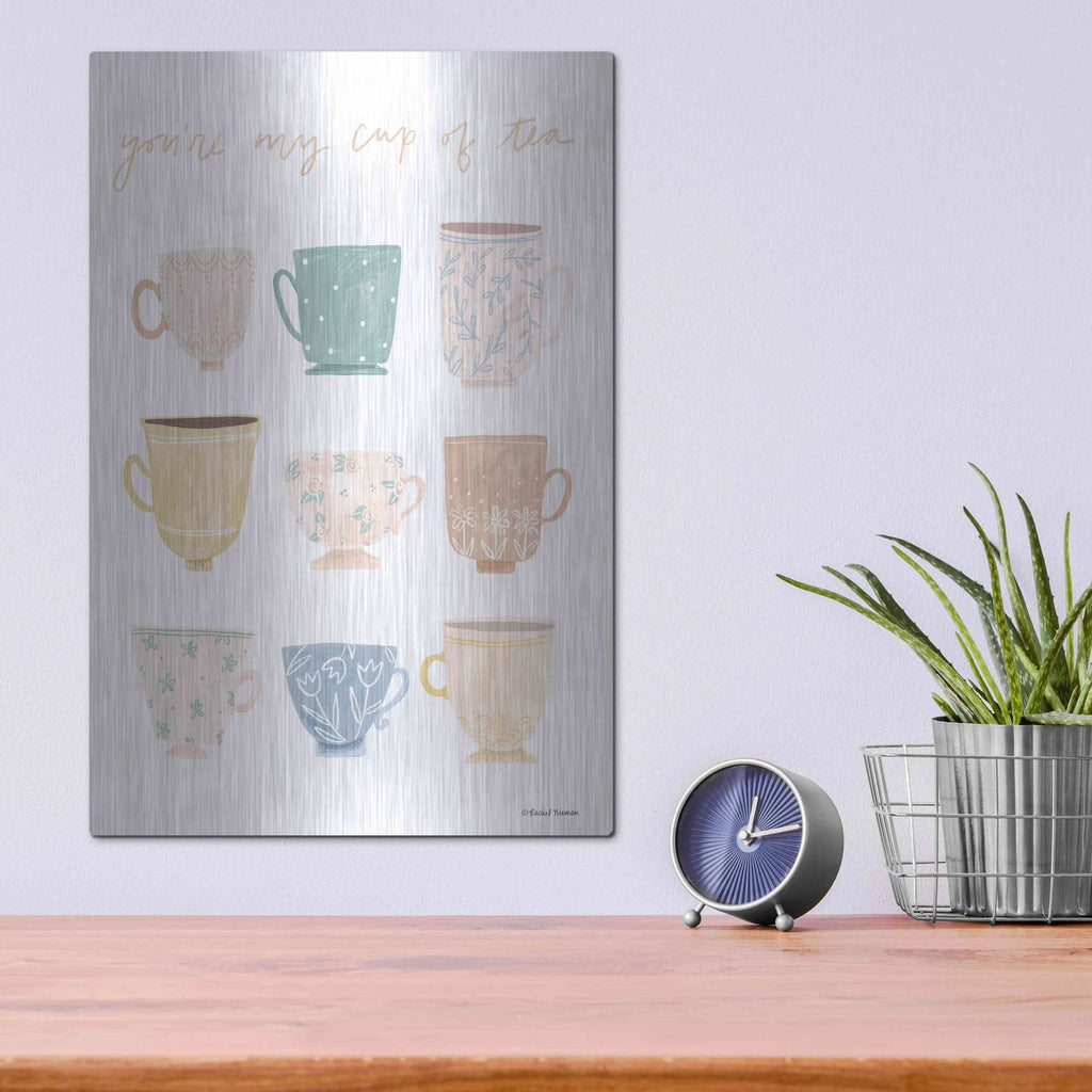 'You're My Cup of Tea' by Rachel Nieman – Metal Wall Art, 12x16 room view