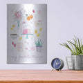'My Favorite Things' by Rachel Nieman – Metal Wall Art, 12x16 room view
