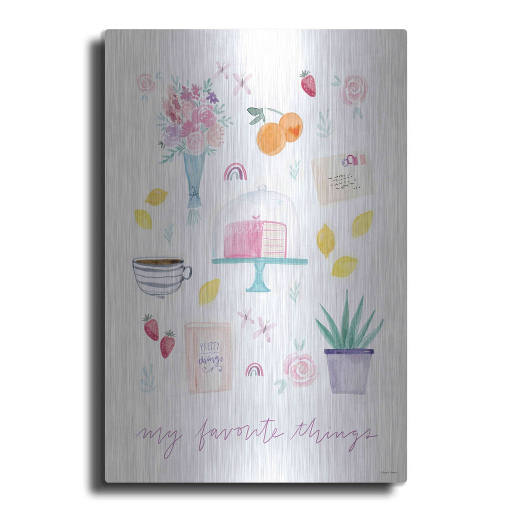 'My Favorite Things' by Rachel Nieman – Metal Wall Art
