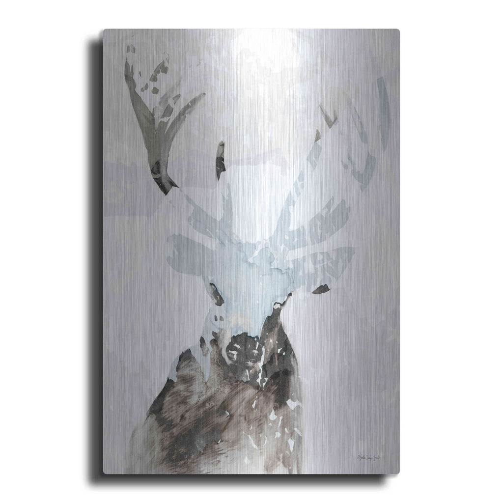 'Elk Impression 2' by Stellar Design Studio – Metal Wall Art