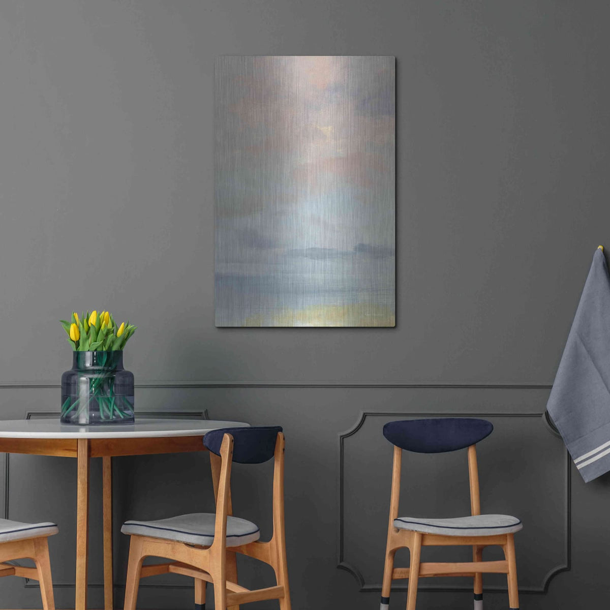 'The Sunset' by Seven Trees Design – Metal Wall Art, 24x36 room view