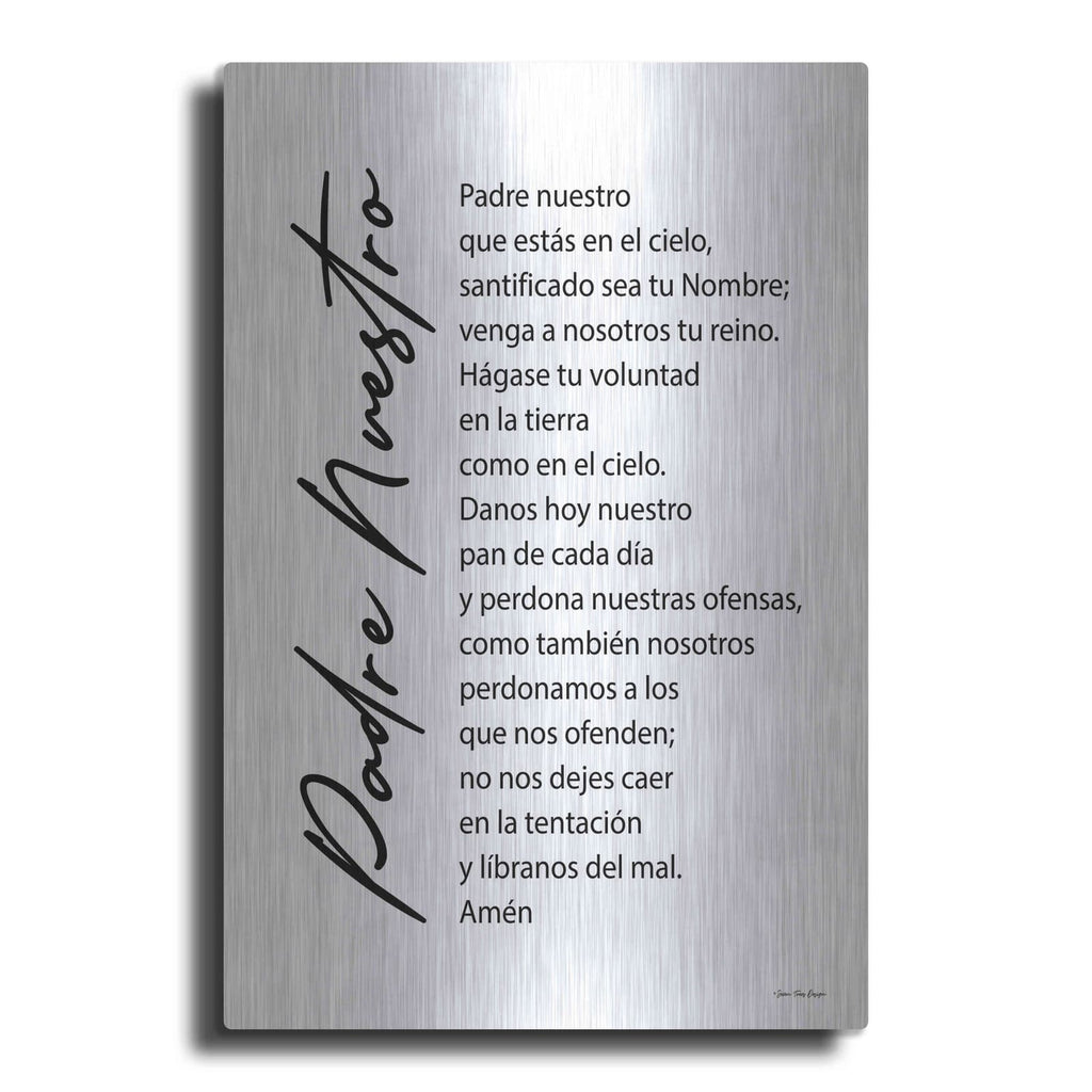 'The Lord's Prayer - Spanish' by Seven Trees Design – Metal Wall Art