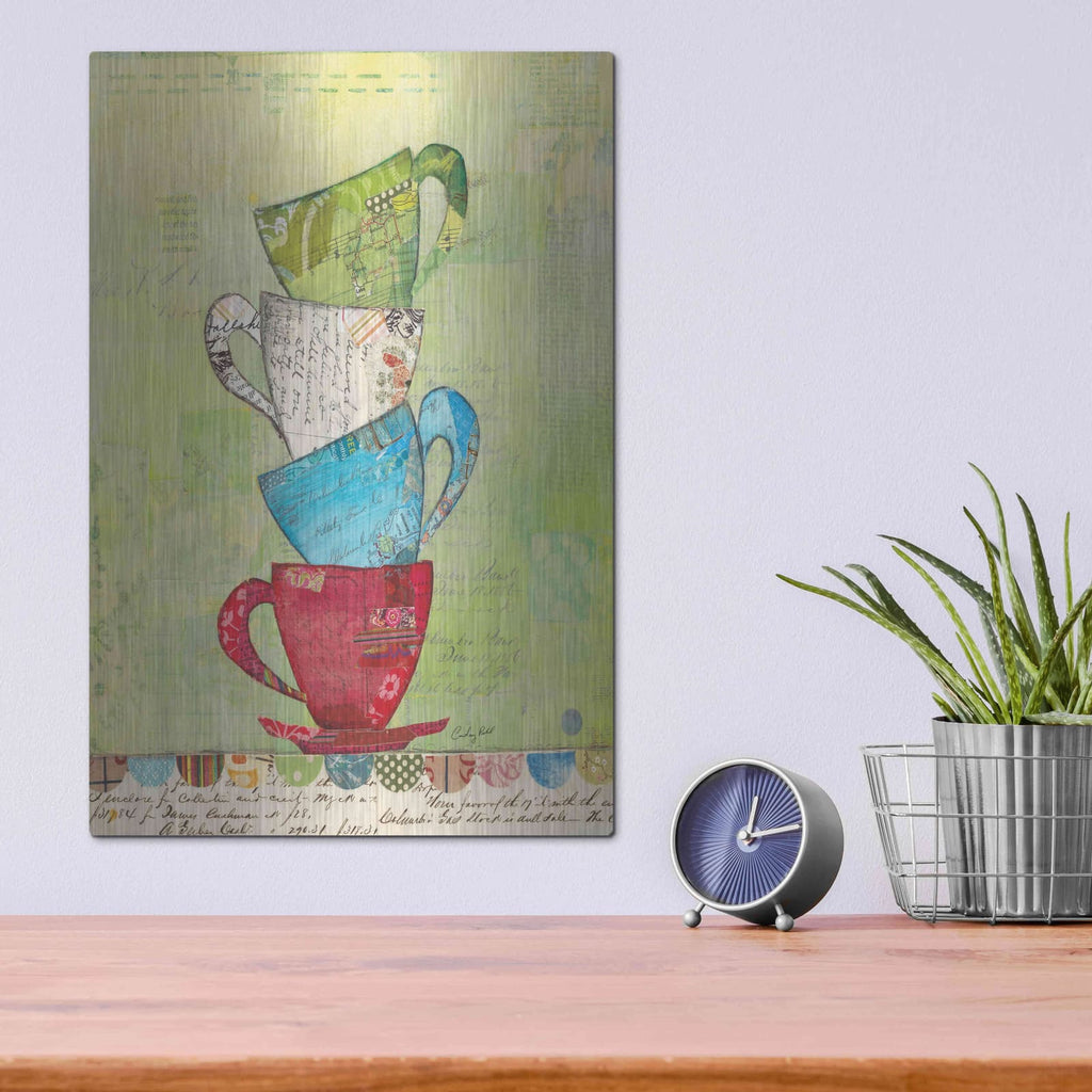 'Come for Tea' by Courtney Prahl – Metal Wall Art, 12x16 room view