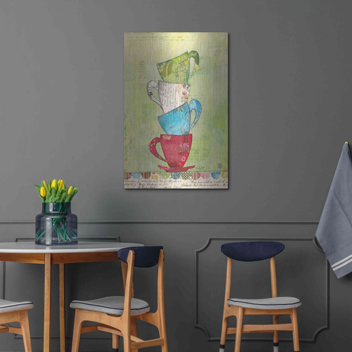 'Come for Tea' by Courtney Prahl – Metal Wall Art, 24x36 room view