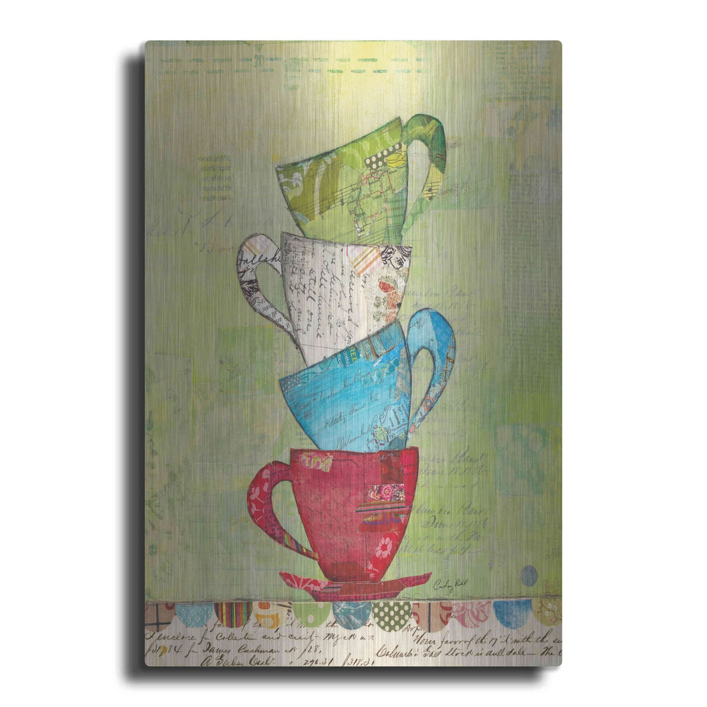'Come for Tea' by Courtney Prahl – Metal Wall Art