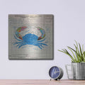 'Fresh from the Sea I' by Courtney Prahl – Metal Wall Art, 12x12 room view
