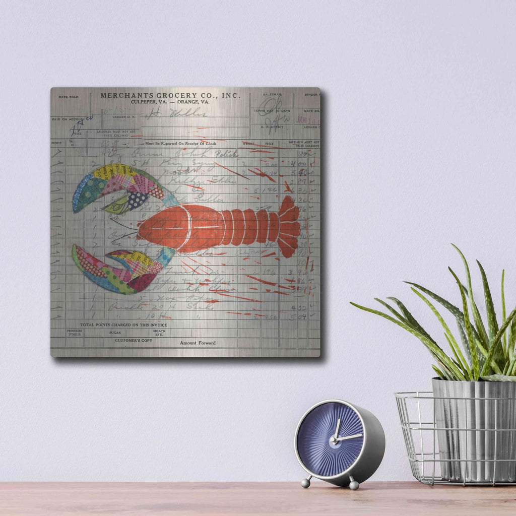 'Fresh from the Sea II' by Courtney Prahl – Metal Wall Art, 12x12 room view