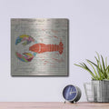 'Fresh from the Sea II' by Courtney Prahl – Metal Wall Art, 12x12 room view
