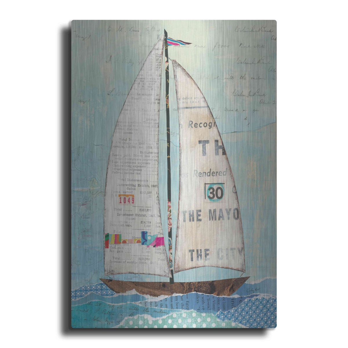 'At the Regatta III' by Courtney Prahl – Metal Wall Art