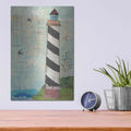 'Coastal Lighthouse II' by Courtney Prahl – Metal Wall Art, 12x16 room view