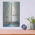 'At the Regatta I' by Courtney Prahl – Metal Wall Art, 12x16 room view