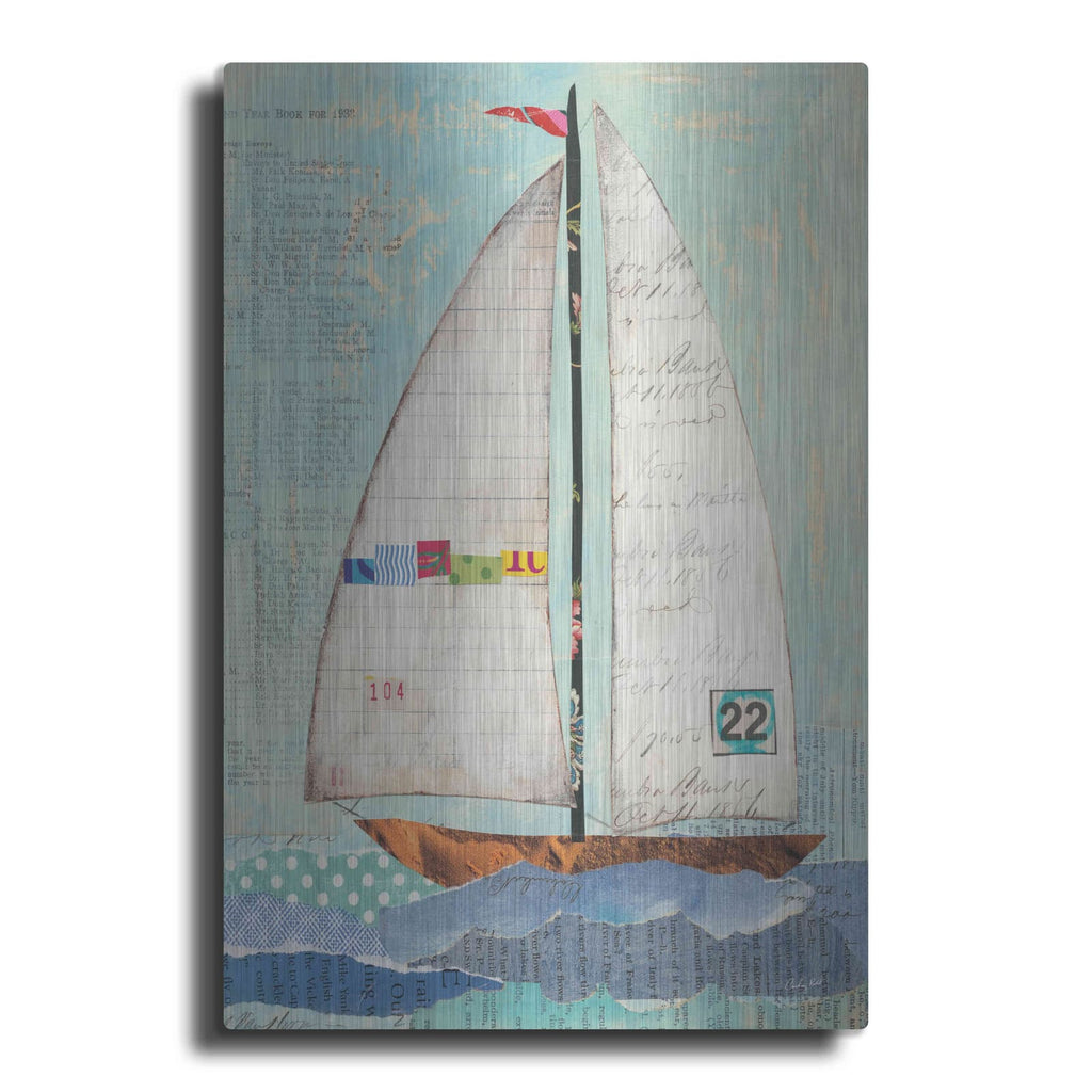 'At the Regatta II' by Courtney Prahl – Metal Wall Art