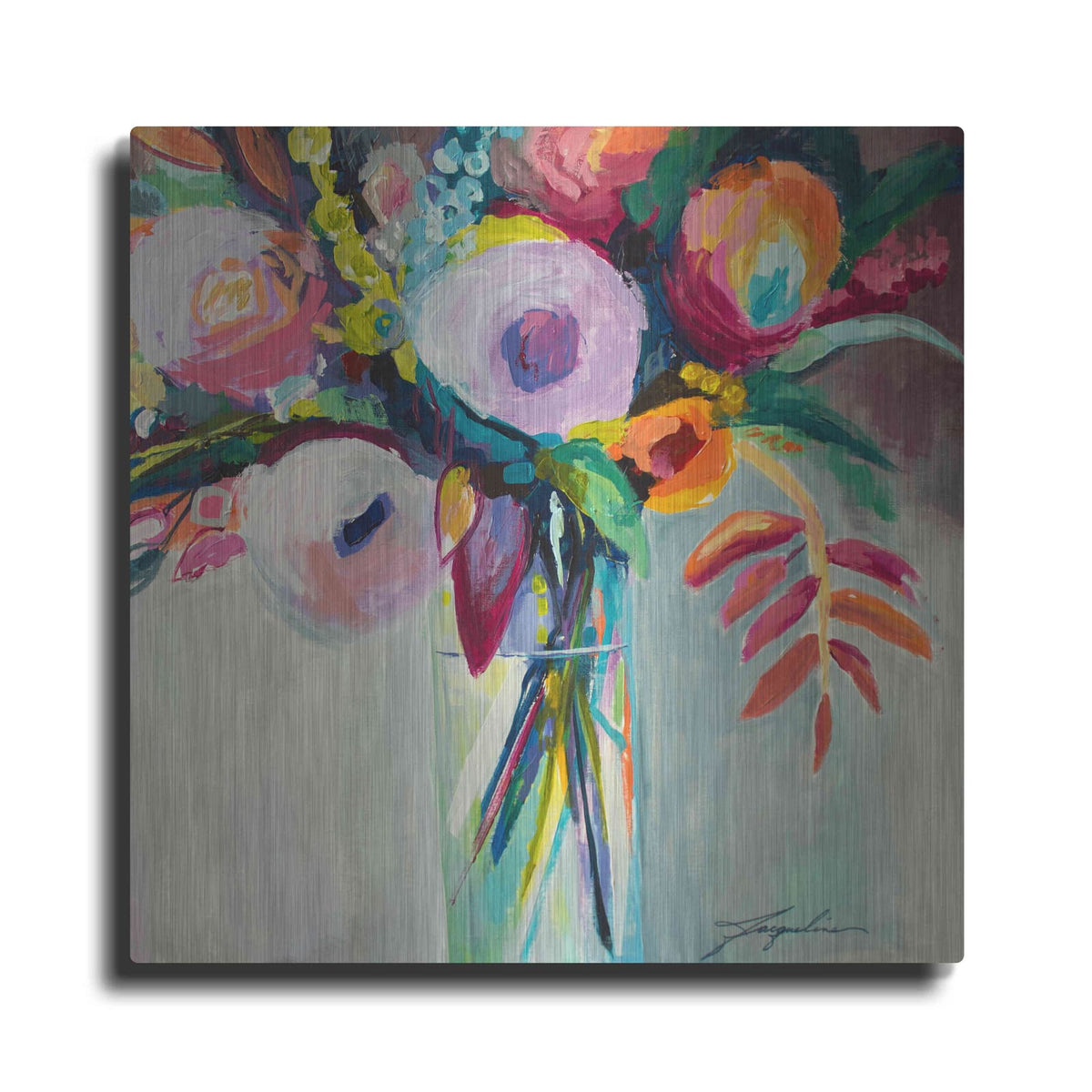 'Ode to Summer 7' by Jacqueline Brewer – Metal Wall Art