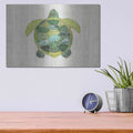 'In the Ocean I' by Courtney Prahl – Metal Wall Art, 16x12 room view