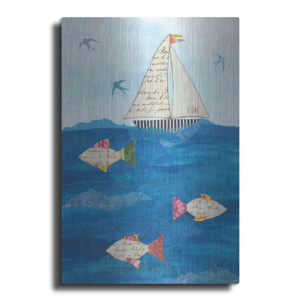 'Sailing Together II' by Courtney Prahl – Metal Wall Art