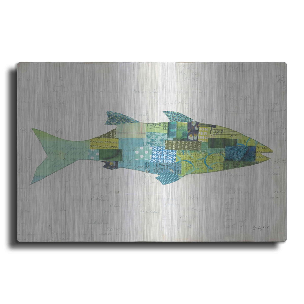 'In the Ocean III' by Courtney Prahl – Metal Wall Art