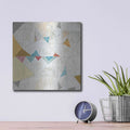 'Map Collage Crop' by Courtney Prahl – Metal Wall Art, 12x12 room view