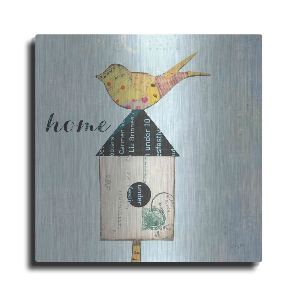 'At Home II Home' by Courtney Prahl – Metal Wall Art