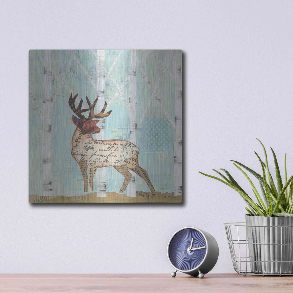 'In the Forest III' by Courtney Prahl – Metal Wall Art, 12x12 room view