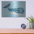 'Wind and Waves II' by Courtney Prahl – Metal Wall Art, 16x12 room view