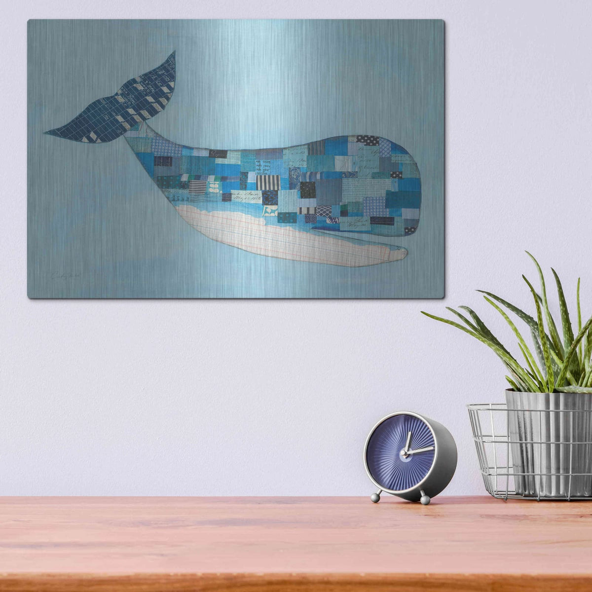 'Wind and Waves II' by Courtney Prahl – Metal Wall Art, 16x12 room view