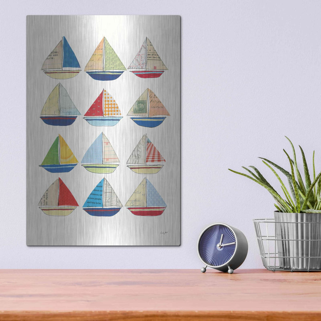 'Wind and Waves VII' by Courtney Prahl – Metal Wall Art, 12x16 room view