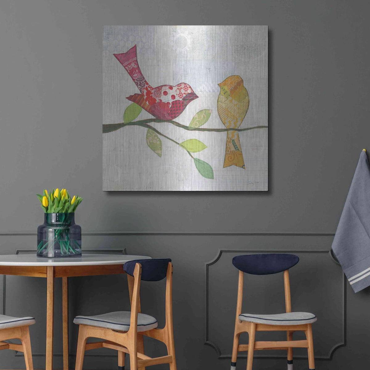 'Catching Up II' by Courtney Prahl – Metal Wall Art, 36x36 room view