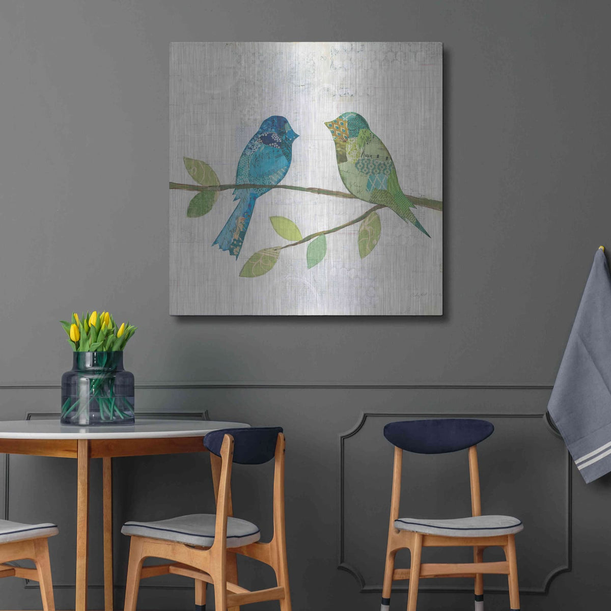 'Catching Up III' by Courtney Prahl – Metal Wall Art, 36x36 room view