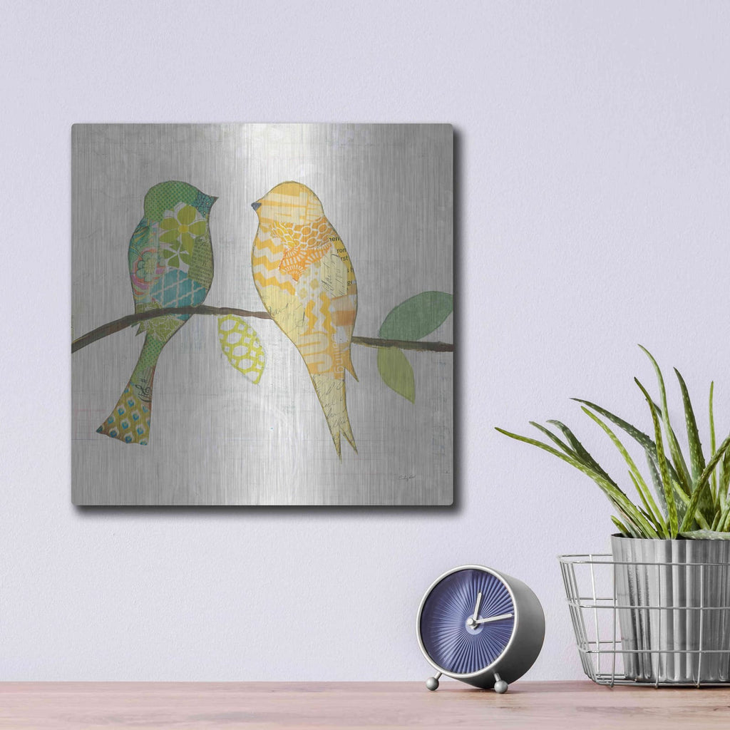 'Catching Up IV' by Courtney Prahl – Metal Wall Art, 12x12 room view