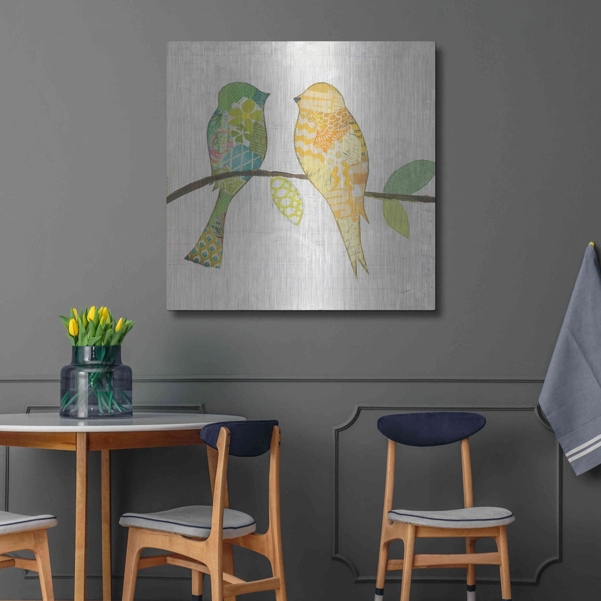 'Catching Up IV' by Courtney Prahl – Metal Wall Art, 36x36 room view