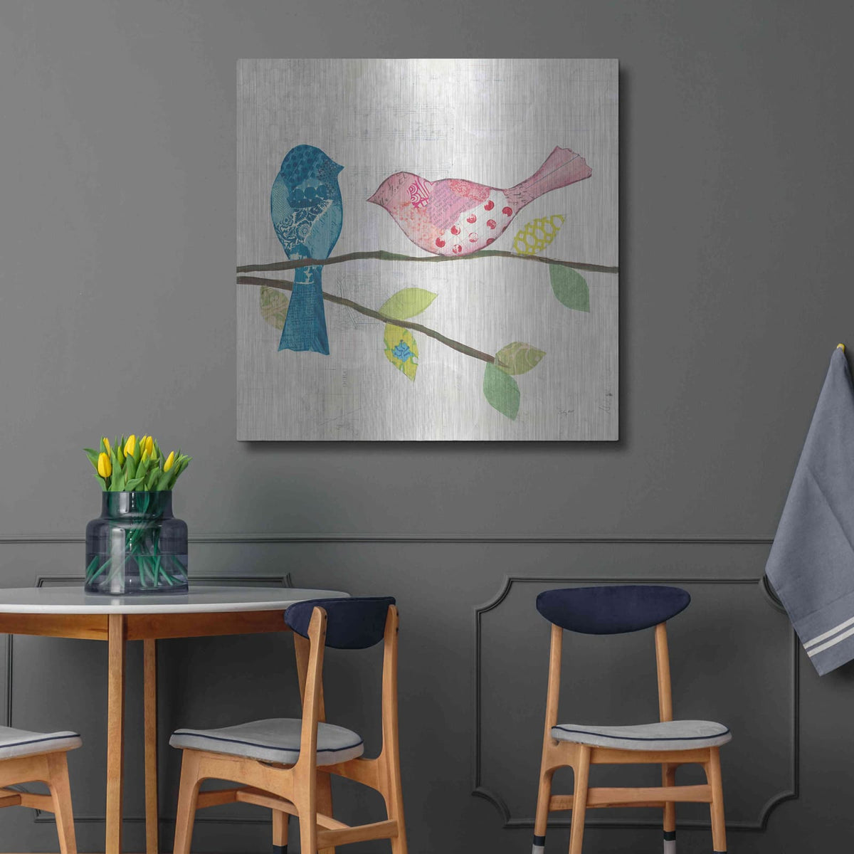 'Catching Up V' by Courtney Prahl – Metal Wall Art, 36x36 room view