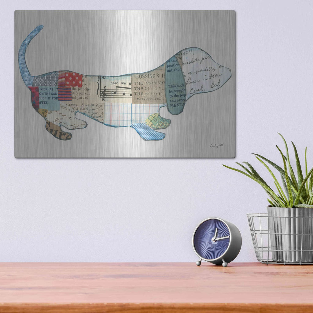 'Good Dog III Crop' by Courtney Prahl – Metal Wall Art, 16x12 room view