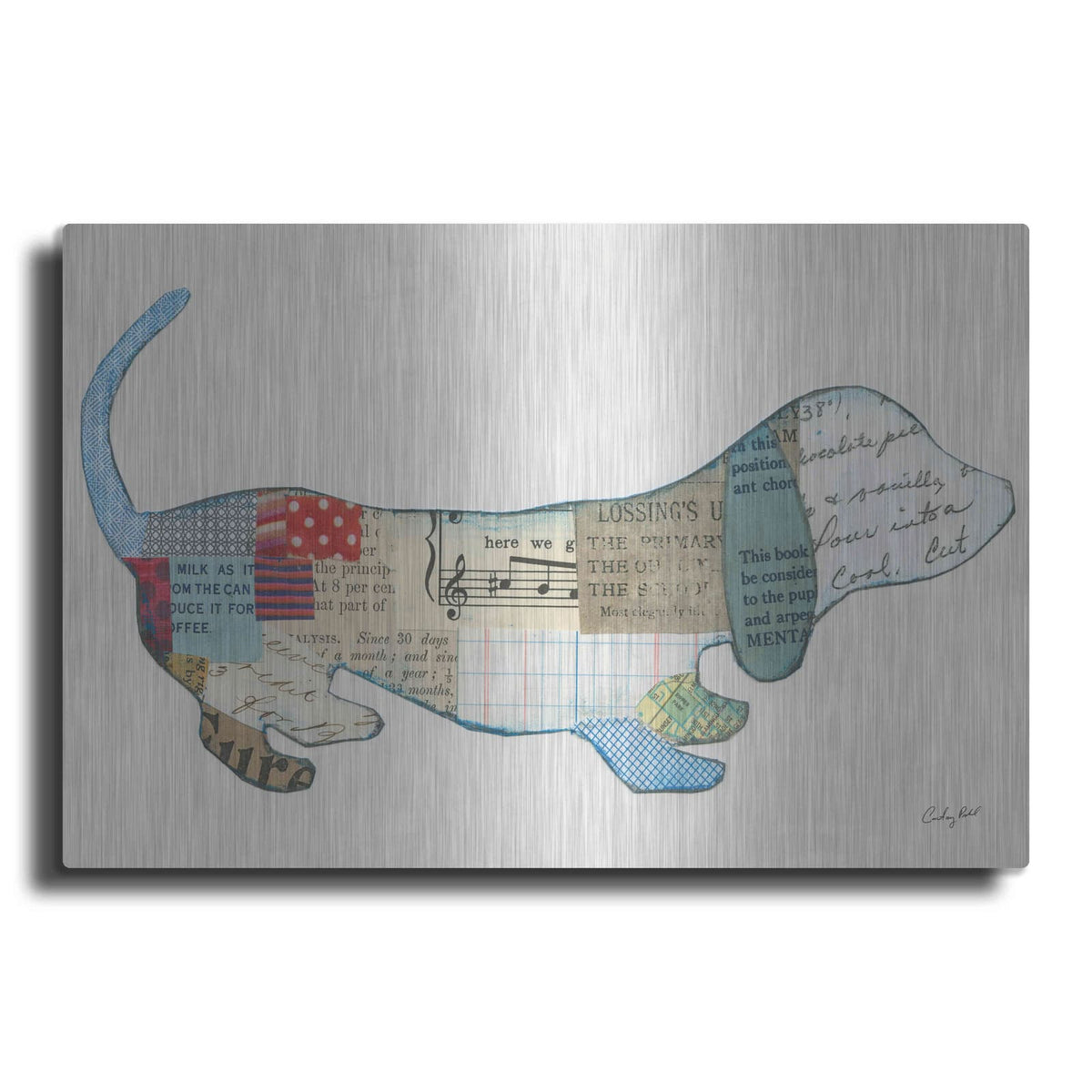 'Good Dog III Crop' by Courtney Prahl – Metal Wall Art