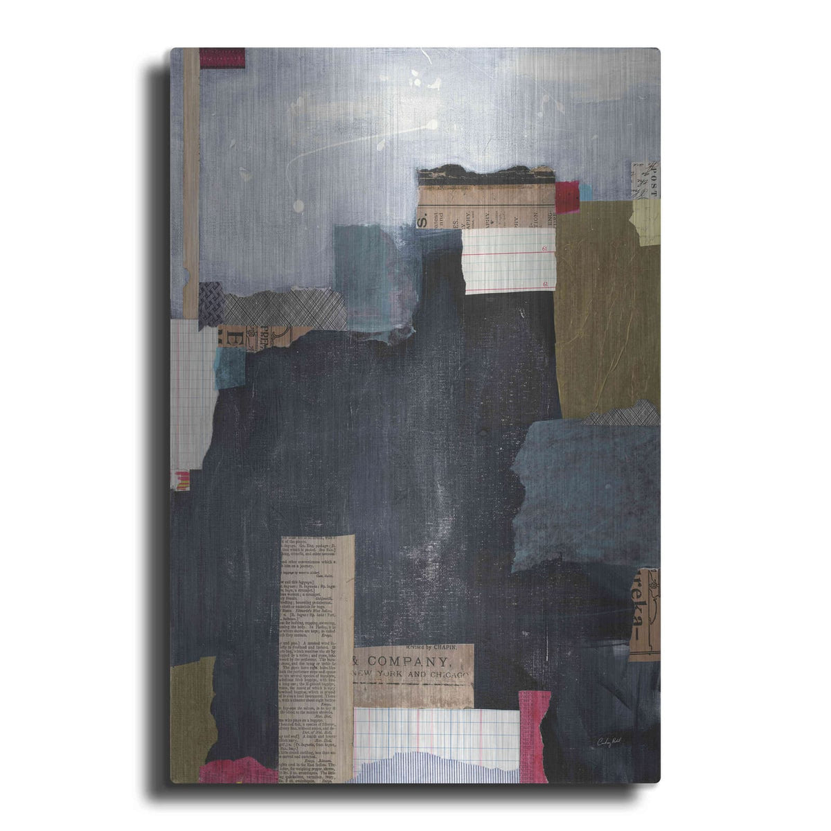 'Block Abstract II v2' by Courtney Prahl – Metal Wall Art